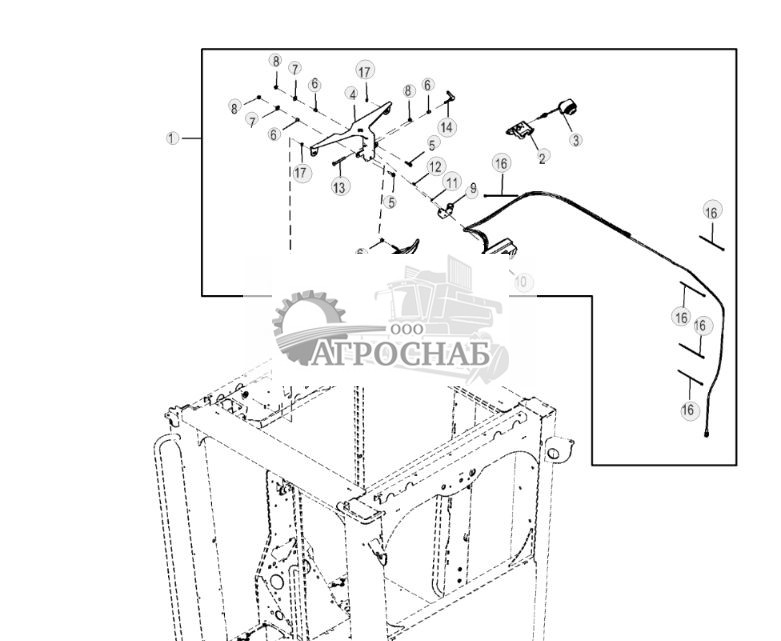 Комплект дисплея камеры заднего вида - ST787365 444.jpg